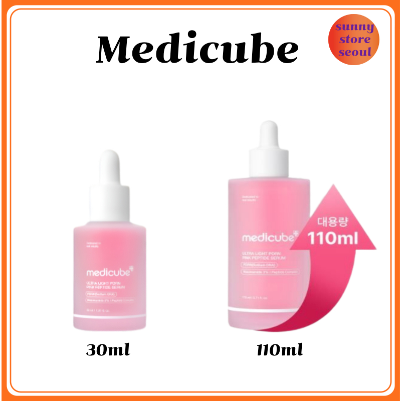 Ampola Peptídio Rosa Medicube Ultra Leve PDRN 30ml Ou 110ml