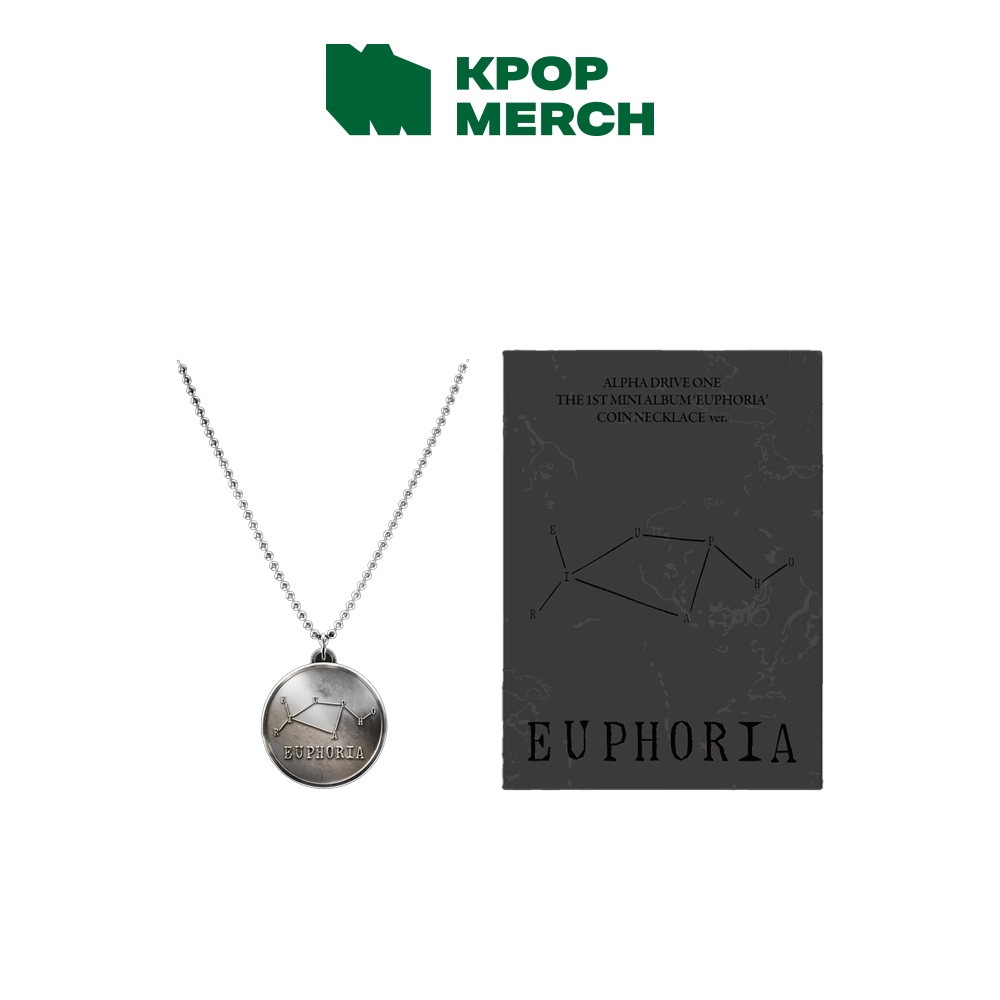 ALPHA DRIVE ONE - 1st Mini Album [ Euphoria ]_Coin Necklace ver em Oferta na Shopee