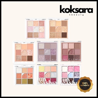 unleashia glitterpedia eye palette 9 colors em Oferta na Shopee