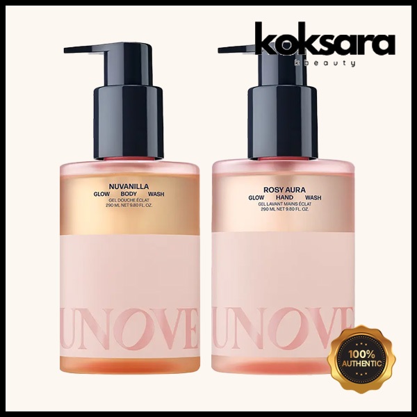 Unove Glow Body Wash 290ml 2 types