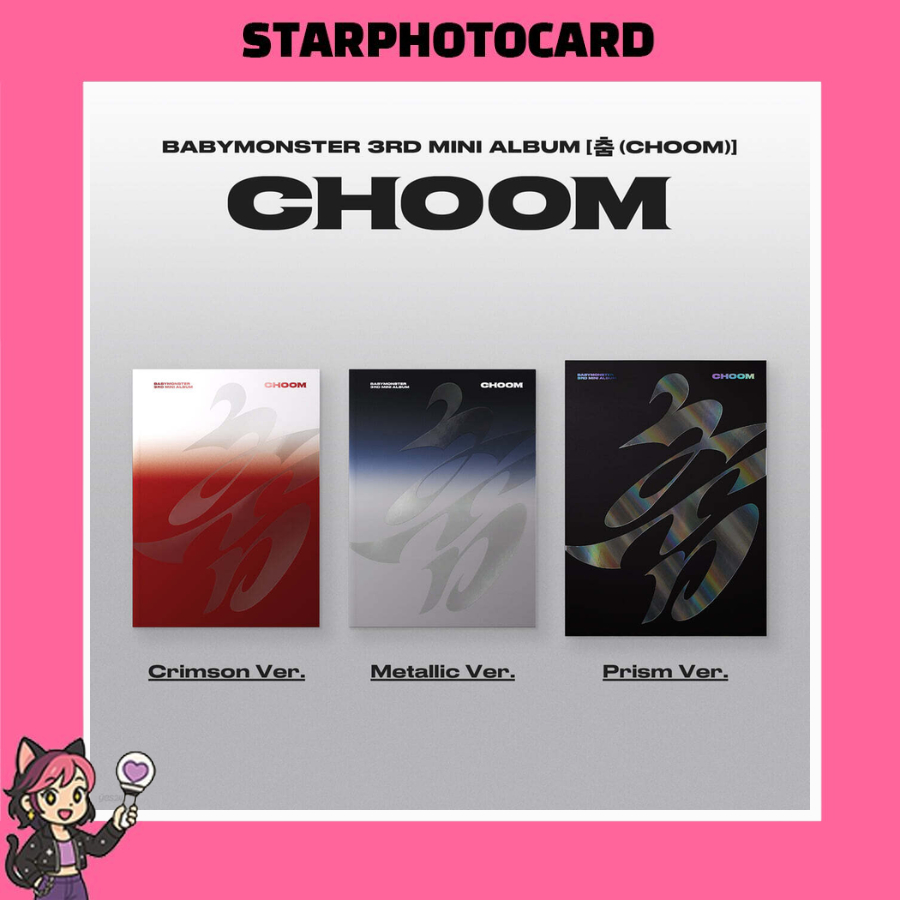 [READY STOCK] BABYMONSTER - 3RD MINI ALBUM CHOOM (STANDARD Ver.)