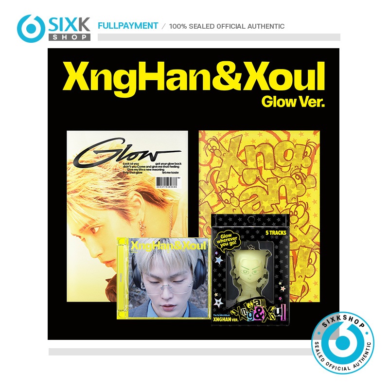SIXKSHOP✨XngHan&Xoul 1st Mini Album [Glow]