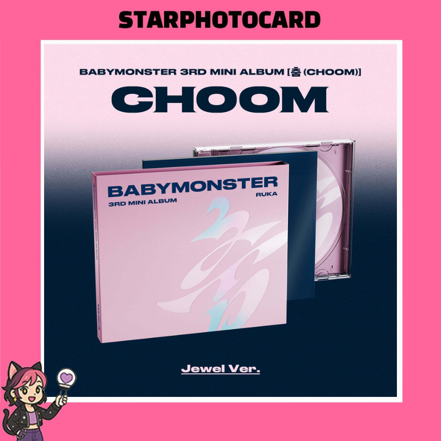 [READY STOCK] BABYMONSTER - 3RD MINI ALBUM [ CHOOM ] (JEWEL Ver.)