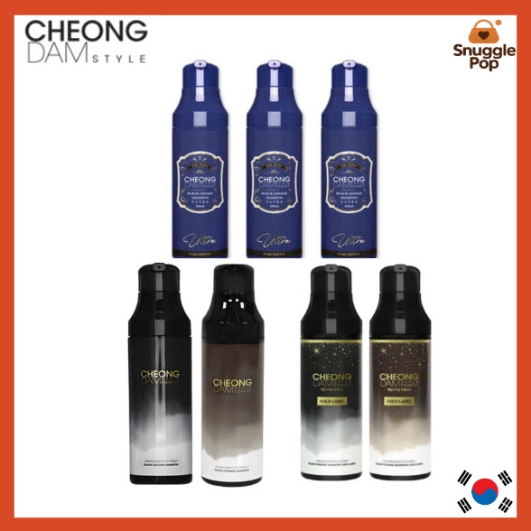 [CHEONGDAM STYLE] Shampoo Forest Black Change Color Care-7 Opções (Marrom/Natural/Etiqueta Dourada/Série Ultra)