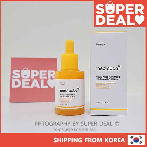 Medicube Kojic Acid Turmeric Niacinamide Serum 30ml