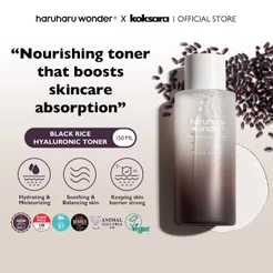 HARUHARU WONDER Black Rice Hyaluronic Toner 150ml, 300ml / 4 types(alcohol/ free of alcohol)