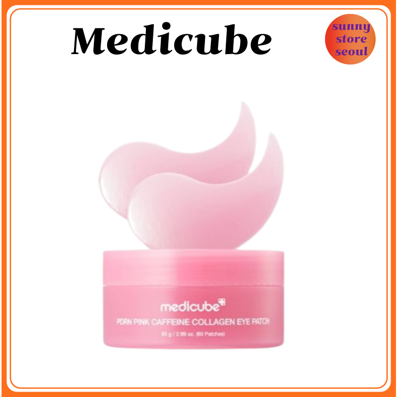 Tapa-Olho De Colágeno Com Cafeína Rosa Medicube PDRN (60 Patches)