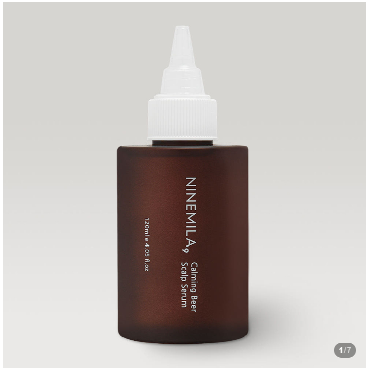 Nove Mila Calmante Cerveja Fermento Couro Cabeludo Soro Ampola 120ml Verbena Perfume Perda De Cabelo Cuidados Com O Trat