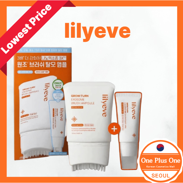 Ampola LILYEVE Growton Brush 100ml/Couro Cabeludo Queda De Cabelo