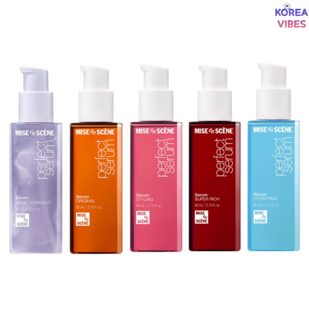 [Mise En Scene] Perfect Serum 80ml Tratamento Capilar-Resgate De Cabelos Danificados , Essência , Proteção Térmica em Oferta na Shopee