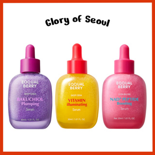 EQQUALBERRY Bakuchiol Plumping / Vitamin Illuminating / NAD+ Peptide Boosting Smoothie Serum, 30ml em Oferta na Shopee