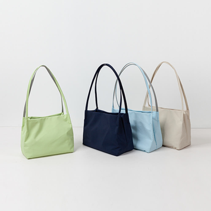[ithinkso] Mini Bolsa De Malha Breeze | Diária Com Nervuras De Alta Densidade (C