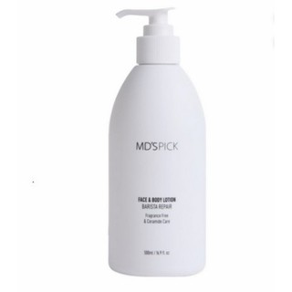 Mds PICK Barista Repair Loção Facial E Corporal 500ml Hidratante Sem Fragrância Para Pele Sensível Uso Familiar