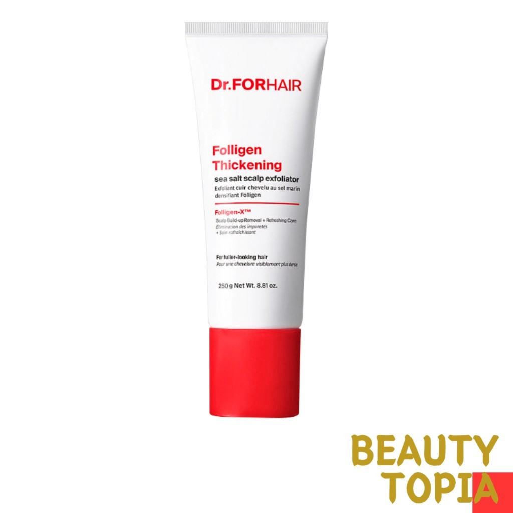 Dr FORHAIR Esfoliante Capilar Folligen Thickening Sea salt Scalp Exfoliator 250g