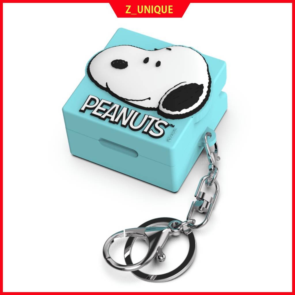 [Amendoins Licenciados] Capa Snoopy Galaxy Buds – Protetora De Silicone Para FE/