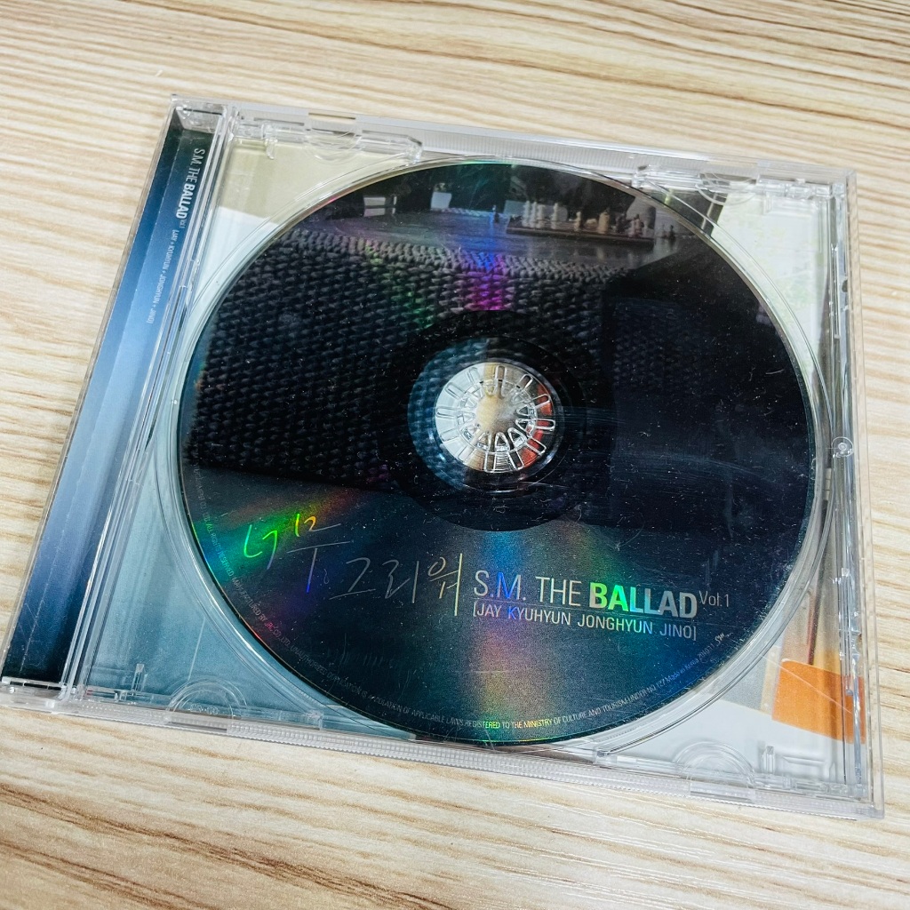 SM CD The Ballad-Vol . 1 Muito Longing (Sinto Sua Falta) | Projeto Original 2010 SHINee Jonghyun Super Junior Kyuhyun