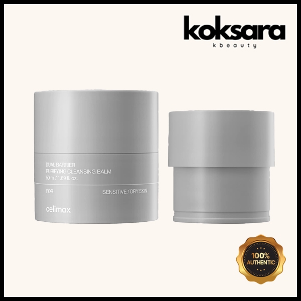 Celimax Dual Barrier Purifying Cleansing Balm (Main Product 50ml + Refill 50ml)