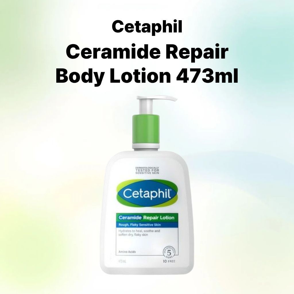 [Cetaphil] Loção Corporal Reparadora De Ceramida 473ml Hidratante Pele Sensível Barreira Cuidados Hidratação De Seca K-B