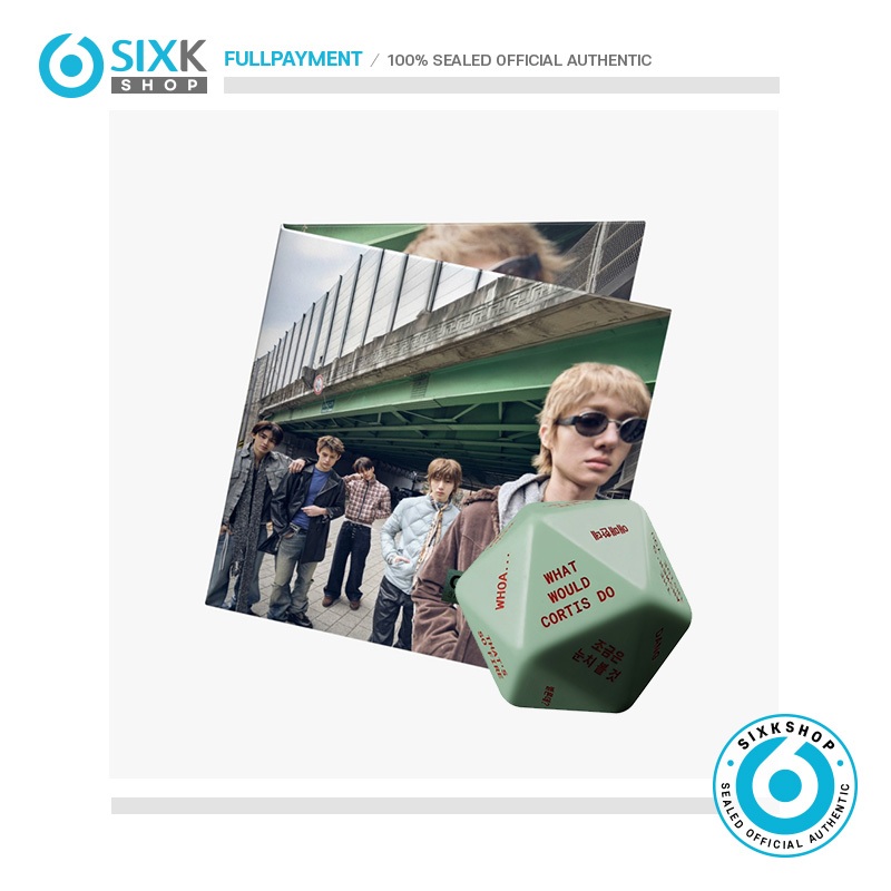 (GIVEAWAY EVENT)SIXKSHOP✨ CORTIS 2ND MINI ALBUM GREENGREEN