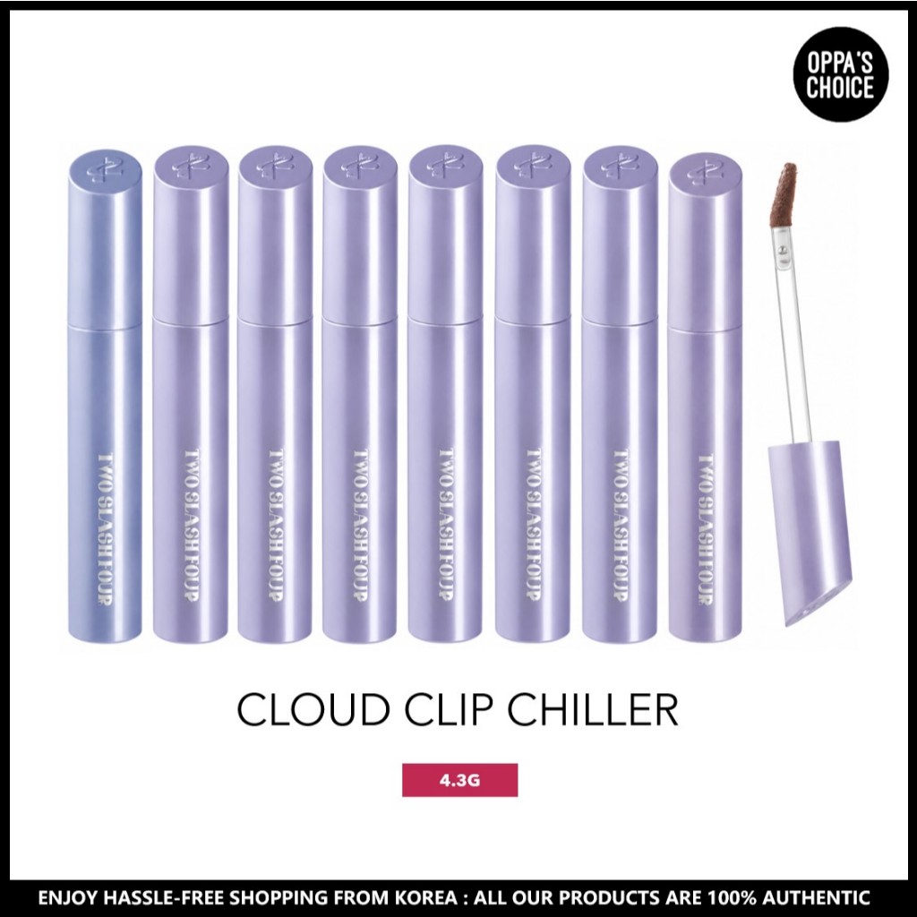 Dois SLASH Quatro Nuvem CLIP CHILLER 4.3G (8 Cores)