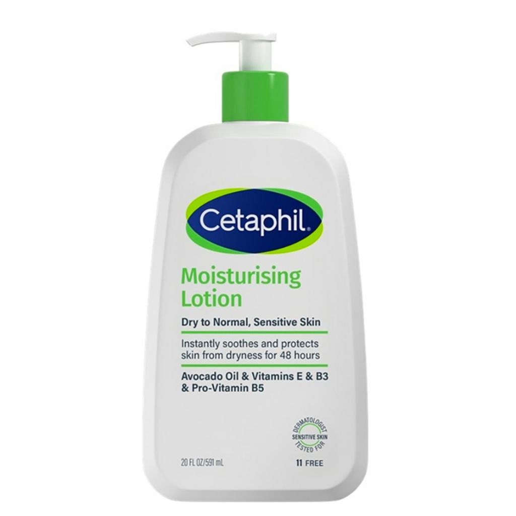 Loção Hidratante Cetaphil 591ml Bomba Para Pele Seca A Normal Sensível