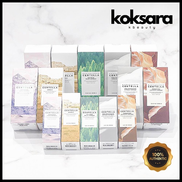 Skin1004 Centella/Tone Brightening/Poremizing/Tea-Trica/Probio-Cica Intensive Ampoule 14Types