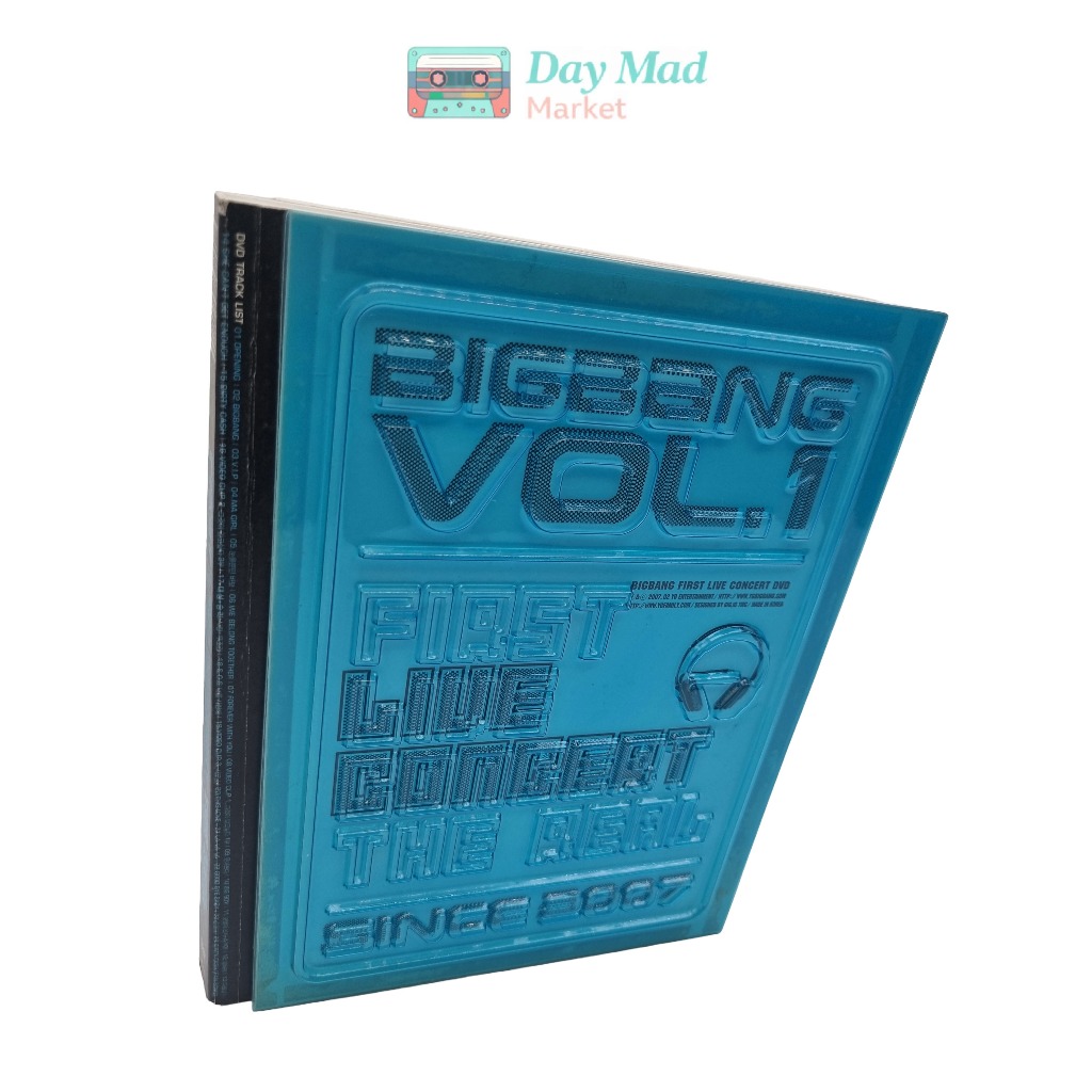 BIGBANG Vol . 1 Primeiro Concerto Ao Vivo O Real DVD Oficial K-POP