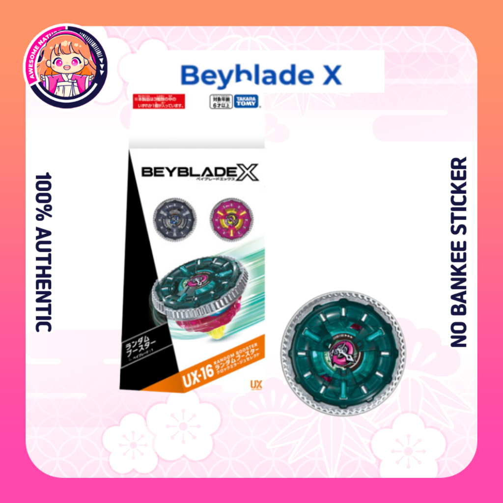 [Beyblade X] UX-16 Random Booster Claw Phantom Selection Versão Japonesa | Top Brinquedos Infantis