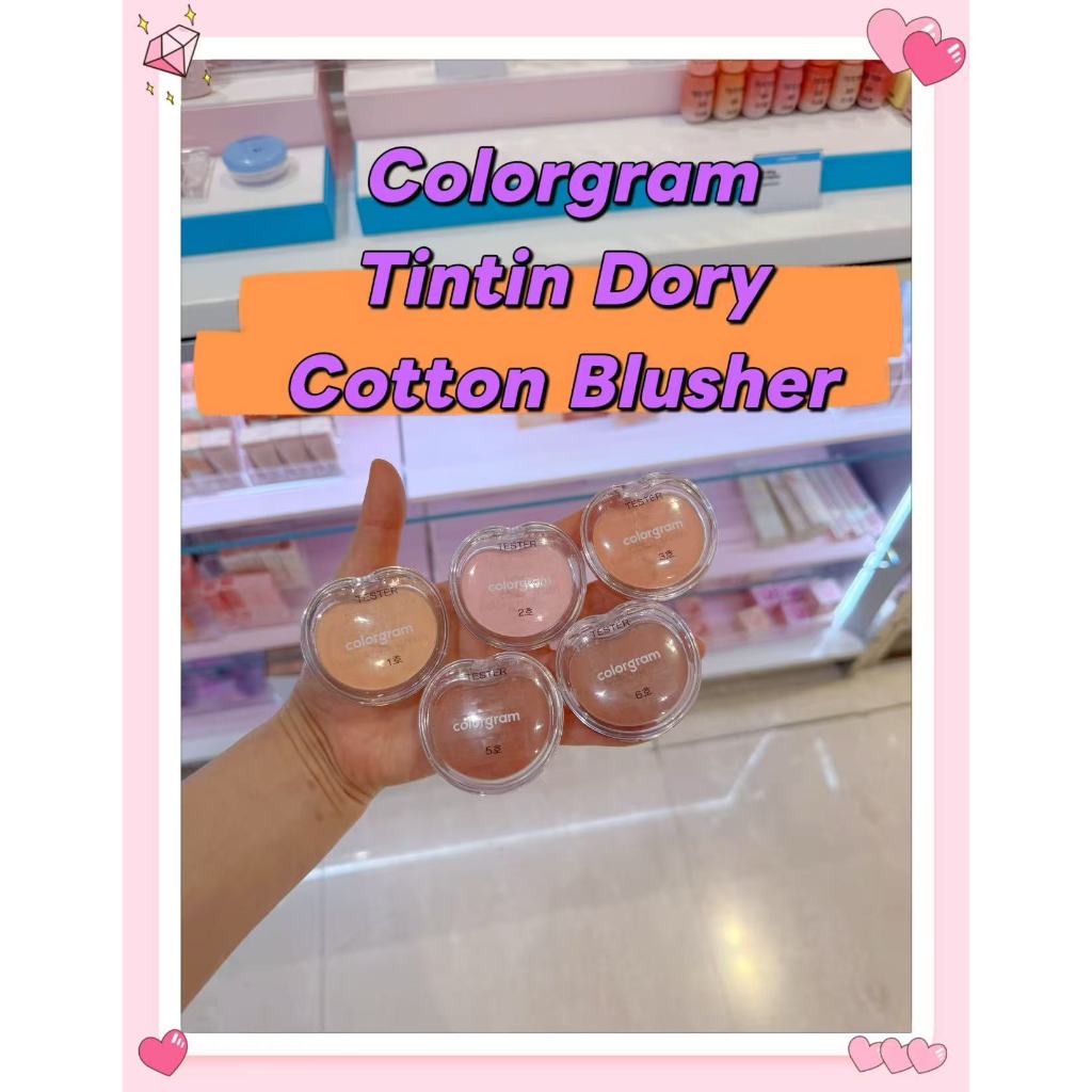Blush De Algodão Colorgram Tintin Dory