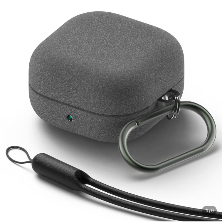 K-Max/Capa Seixo Com Mosquetão + Pulseira De Silicone Para galaxy buds 4 pro