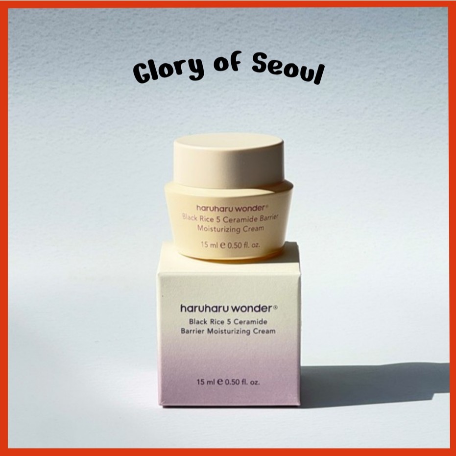 [MINI] HARUHARU WONDER Black Rice 5 Ceramide Barrier Moisturizing Cream 15ml