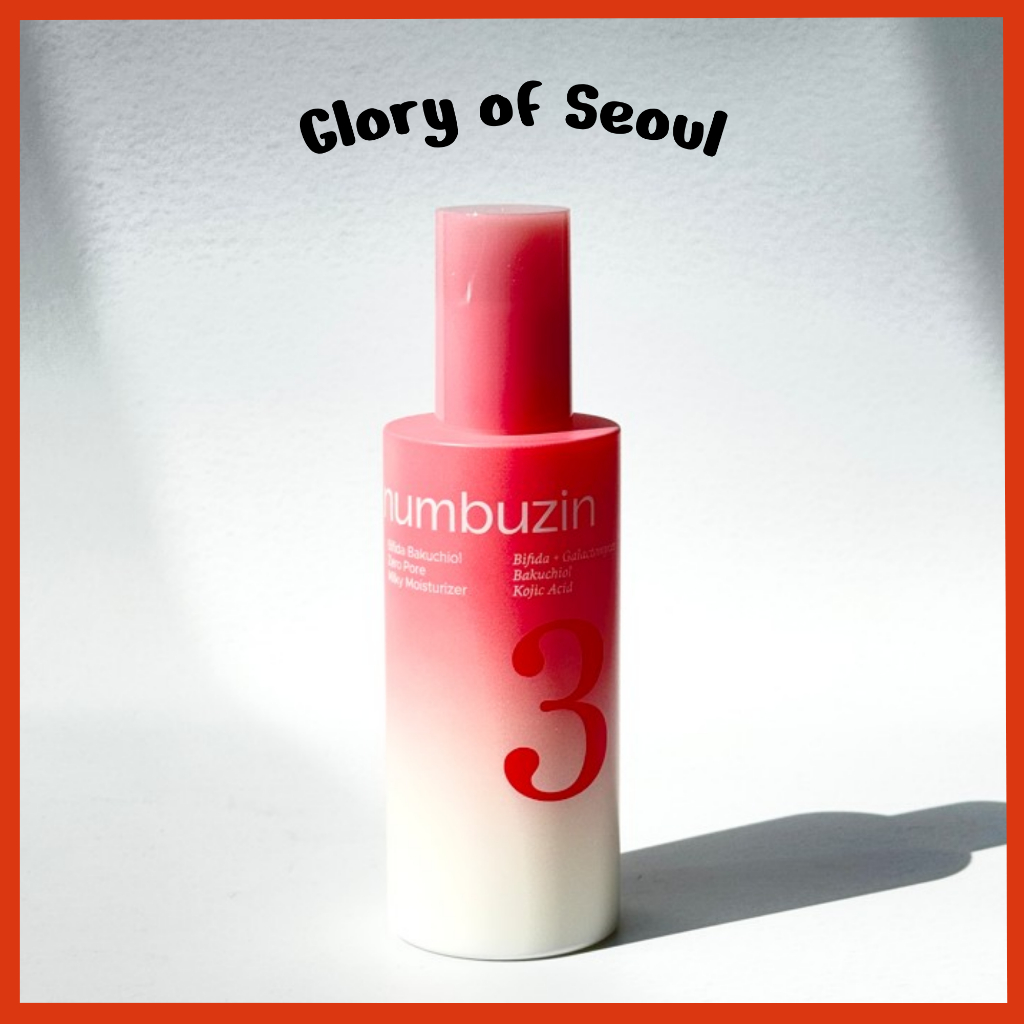 NUMBUZIN No.3 Bifida Bakuchiol Zero Pore Milky Moisturizer, 150ml