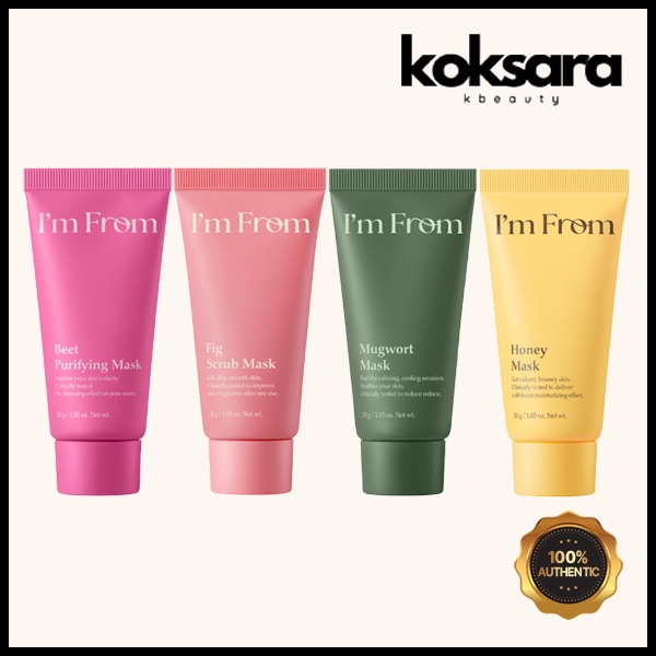 I'm From Wash-Off Máscara (4 Types) 30g