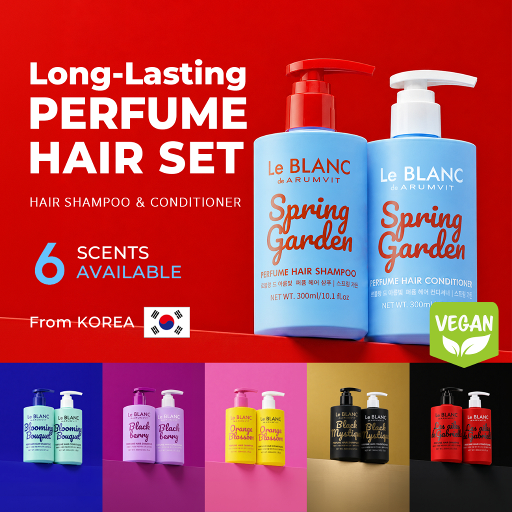 Conjunto De Shampoo E Condicionador Para Cabelo Le BLANC PERFUME