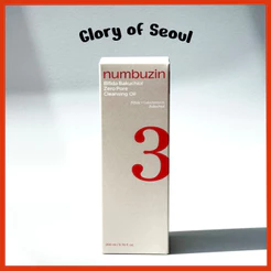 NUMBUZIN No.3 Bifida Bakuchiol Zero Pore Cleansing Oil, 200ml