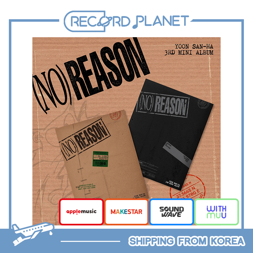 [POB] YOON SANHA - 3RD MINI ALBUM [NO REASON] (UNDEFINED VER. / UNBOUND VER.)