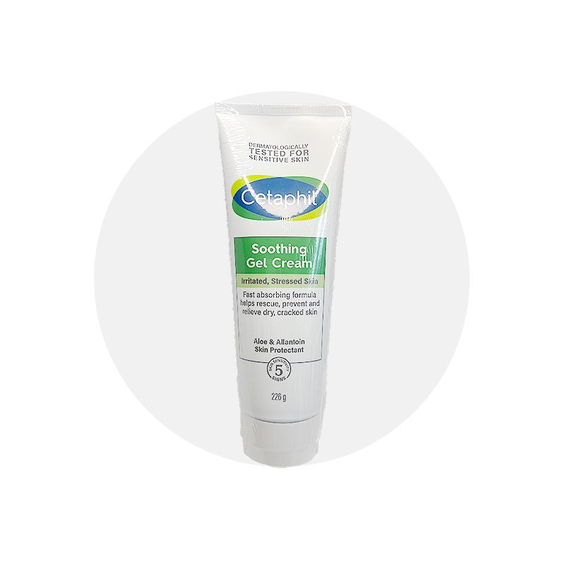 [Cetaphil] Gel Creme Calmante 226g | Cuidado Hidratante Tratamento De Umidade Para Pele Sensível