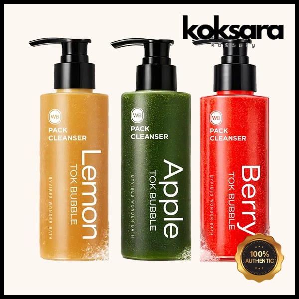 Wonder Bath Tok Bubble Pack Cleanser (100ml) – 3 Types