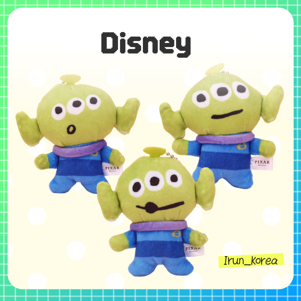 Chaveiro De Pelúcia Disney Pixar Toy Story Mini Alien