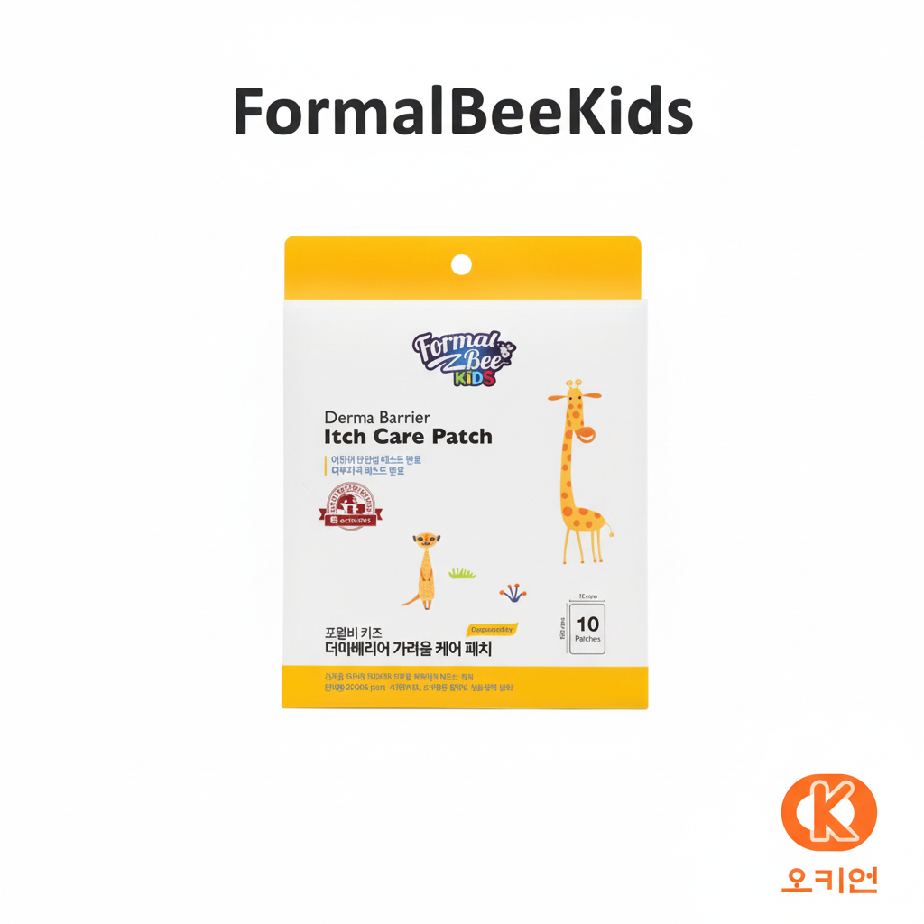 [FormalBeeKids] Derma Barrier Itch Care Patch 10ea/Alívio Da Coceira , Protetor Por Okian