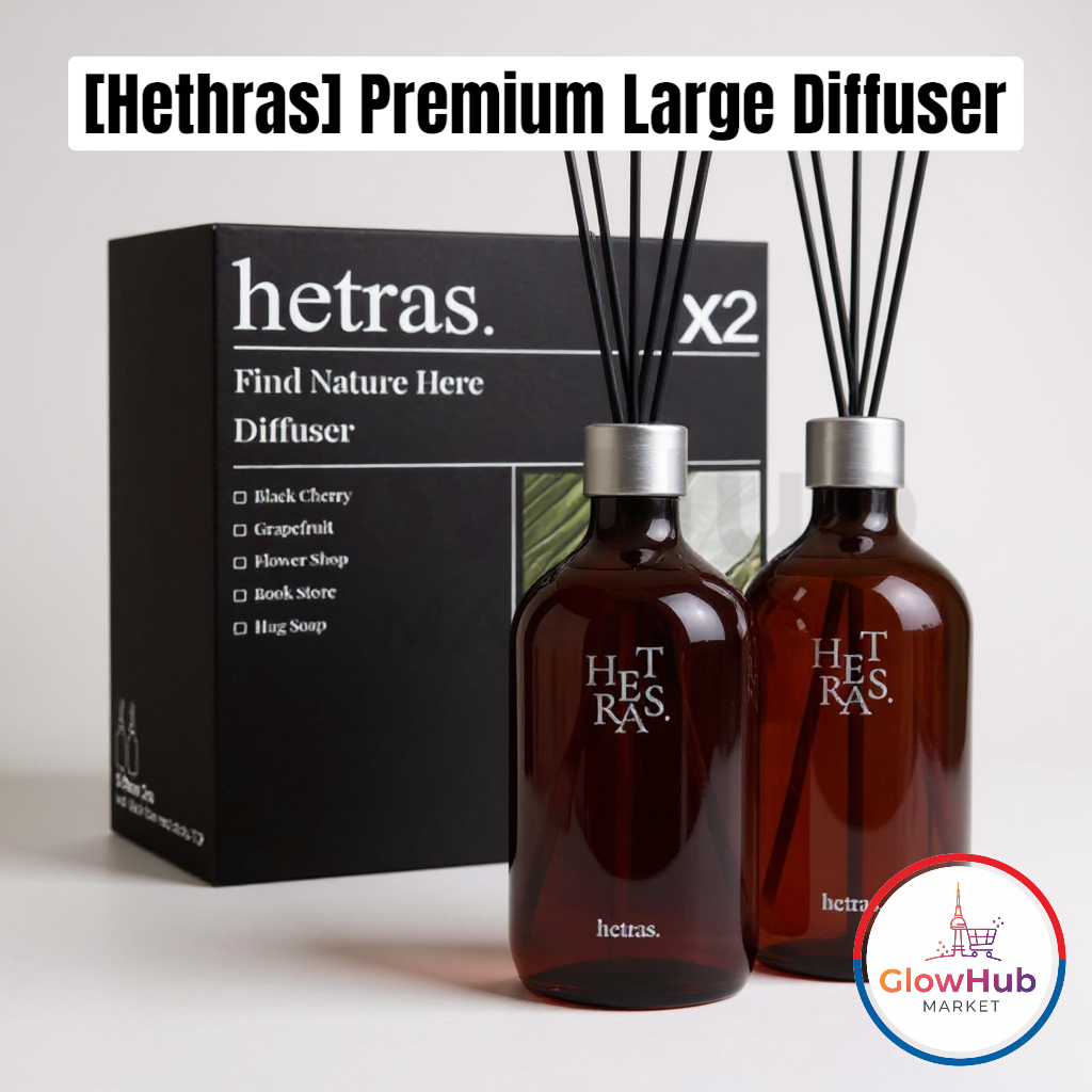 Difusor Grande Hetras Premium – Aroma De Longa Duração | De Fragrância Doméstica , Palheta Para Sala