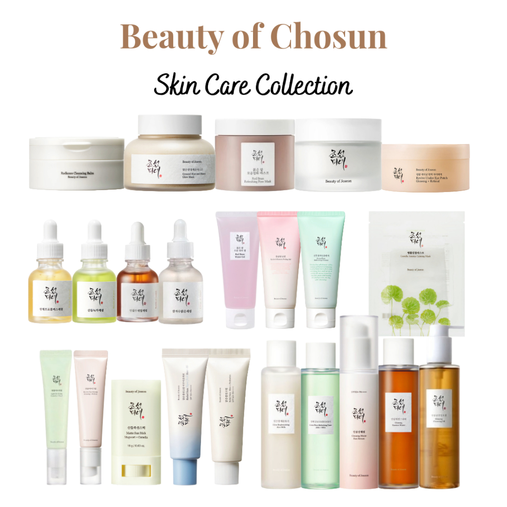 [Beleza De Joseon] Coleção Coreana De Cuidados Com A Pele Protetor Solar/Soro/Toner/Máscara/Limpeza-Cuidado Hidratante ,