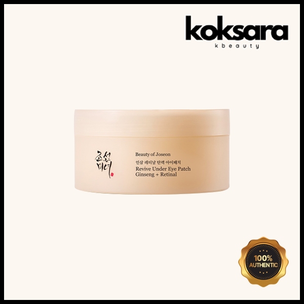 Beauty of Joseon Ginseng Retinal Elasticity Eye Patches 60 sheets em Oferta na Shopee