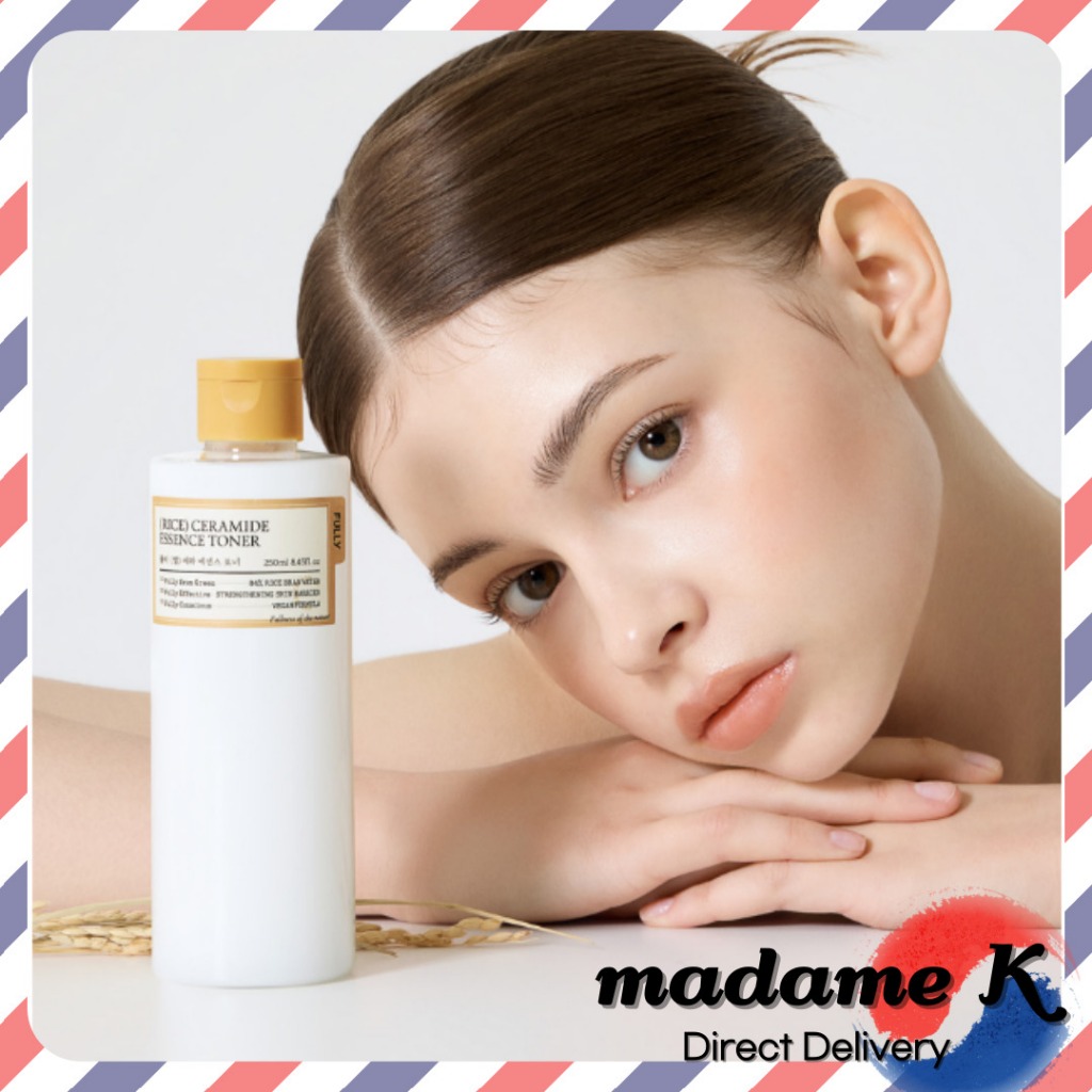 [Totalmente] TONER De Essência De Ceramida De Arroz 250ml Água De Farelo + PDRN Para Cuidados Com Barreiras De Umidade P
