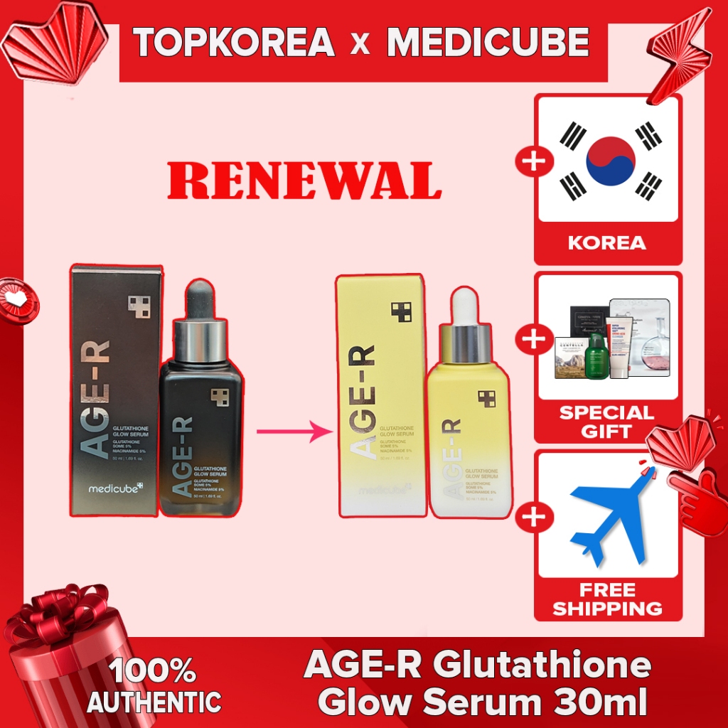 ★ Medicubo Medicube AGE-R Glutationa Glow Serum 30ml/TOPKOREA/Envio Da Coreia