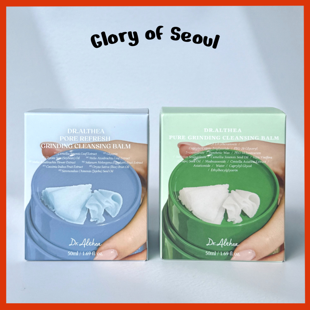 DR . ALTHEA Pure Grinding Cleansing Balm/Pore Refresh , 50mL (2 Tipos) em Oferta na Shopee