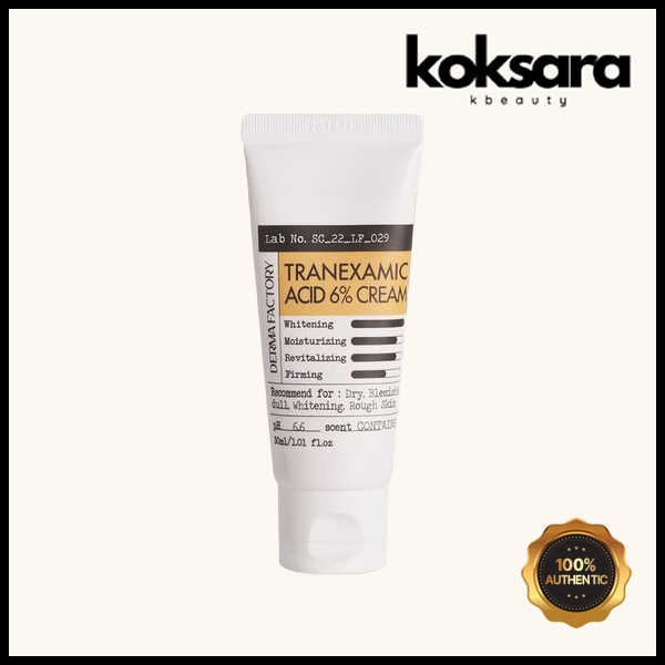 Dermafactory Tranexamic Acid 6% Cream 30ml