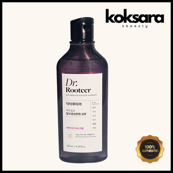 Dr. Rooteer Brewer's Yeast Hair Loss Relief Shampoo Powder Remusk Scent 180ml