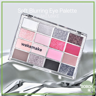 [WAKEMAKE] NEW Soft Blurring Eye Palette 25 Colors 14g