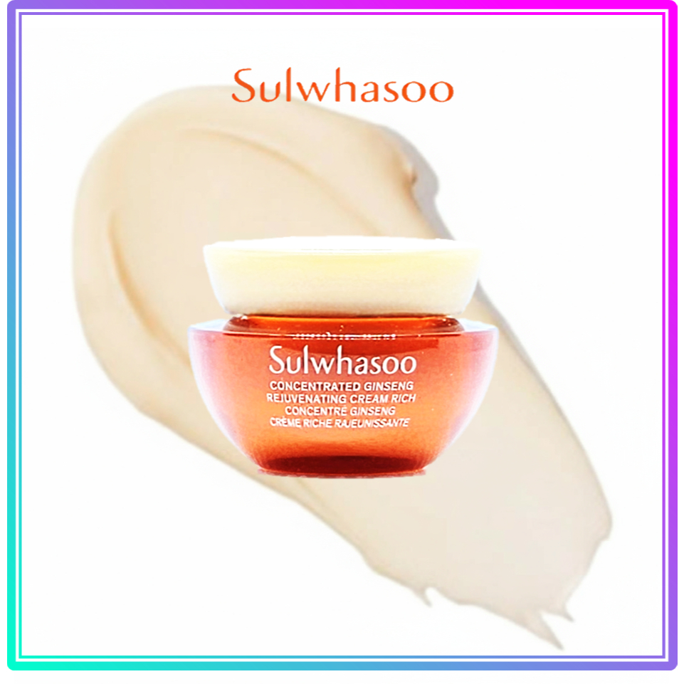 [Sulwhasoo] Creme Rejuvenescedor De GINSENG Concentrado Rico 5ml / CONCENTRATED GINSENG REJUVENATING CREAM RICH 5ml #122